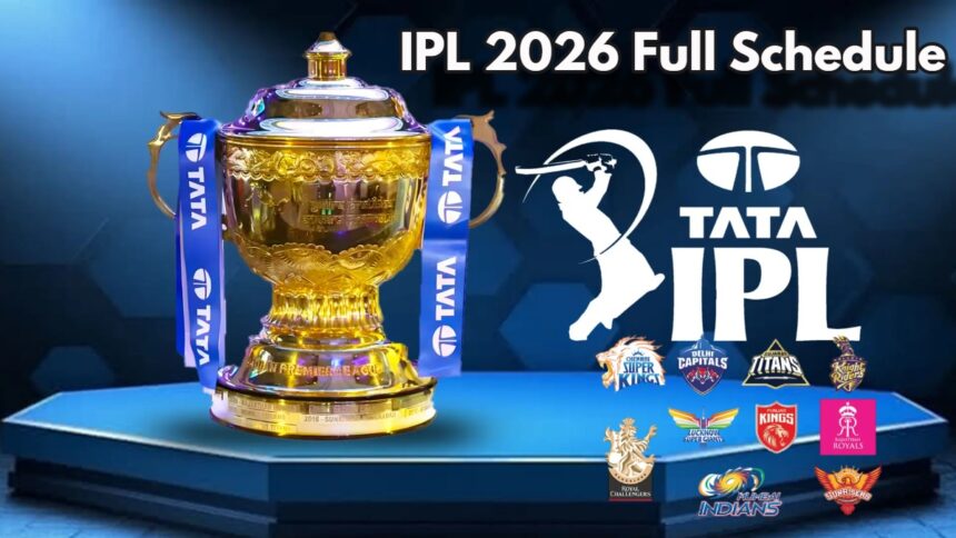 IPL 2026 Schedule