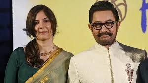 Aamir Khan and Gauri Spratt