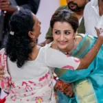 Trisha Krishnan Shares Heartwarming Moment With Vijay’s Mother at Oath Ceremony