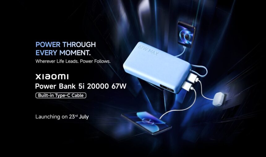 Xiaomi Power Bank 5i